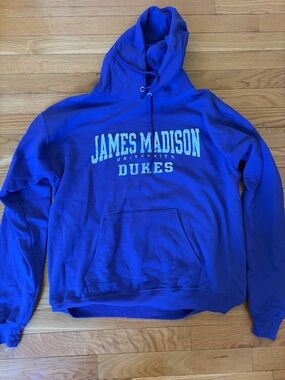 James Madison University Dukes purple Hoodie medium